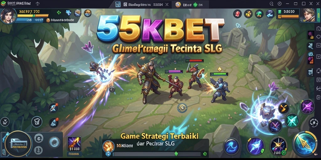 Tampilan gameplay menegangkan dan grafis yang memukau di 55KBET.