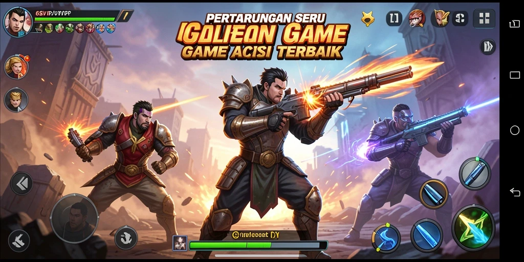 Tampilan seru dari gameplay <strong>6SVIP</strong> yang menampilkan aksi mendebarkan.