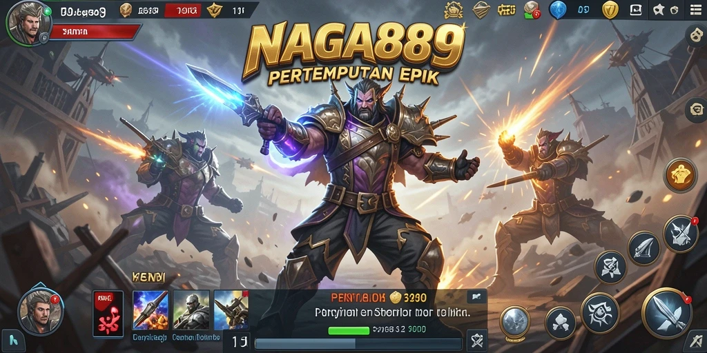 Tampilan menarik dan gameplay seru di NAGA889.