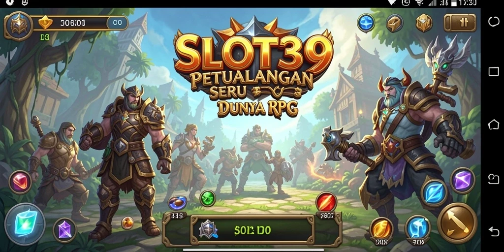 Tampilan gameplay SLOT39 dengan grafis menakjubkan dan pertarungan seru.