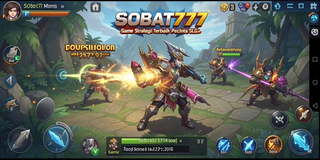 Tampilan gameplay seru dalam SOBAT777 yang penuh strategi.