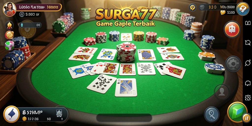 Tampilan gameplay yang seru dan interaktif di SURGA77.
