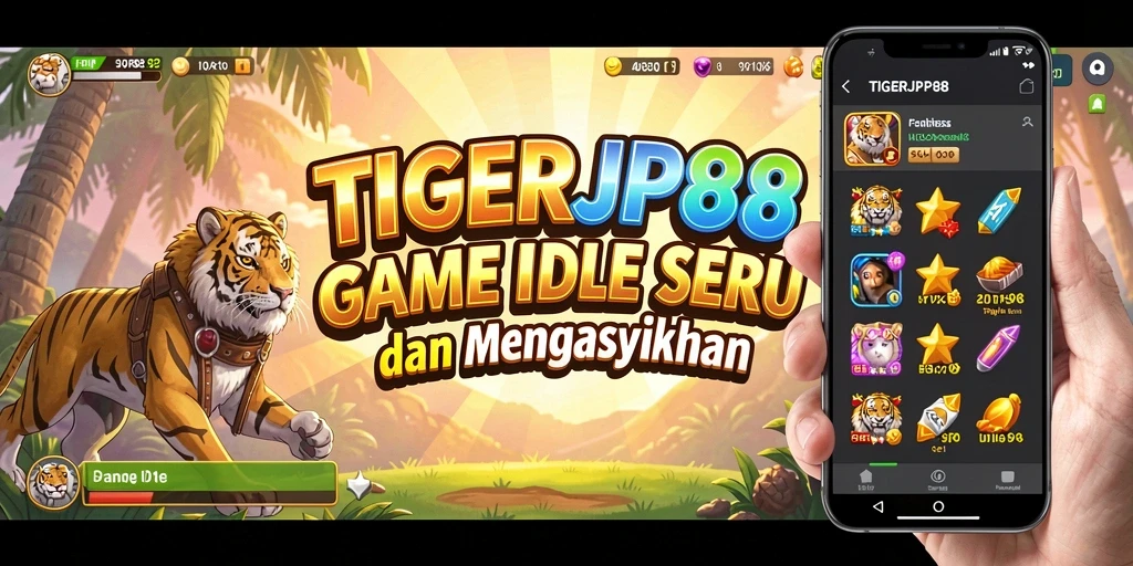 Gameplay Idle seru dengan kemajuan otomatis.